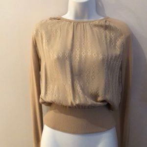 Trina Turk blouse sweater Size S